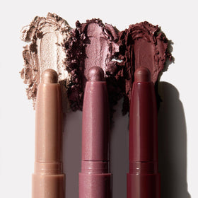 ColourPop Shadow Stix arranged to show matte and shimmer finishes