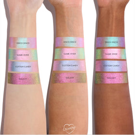 ColourPop Shadow Stix in use on eyelid showing fast, blendable color