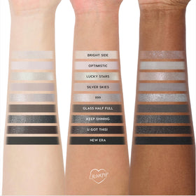 ColourPop palette in hand to show compact size and portable convenience