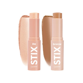 ColourPop front packaging showing both sticks and quick routine benefit