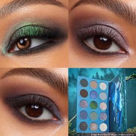 ColourPop Twilight pressed glitter close detail demonstrating sparkle payoff