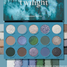 ColourPop Twilight swatches on arm displaying true-to-pan pigmentation