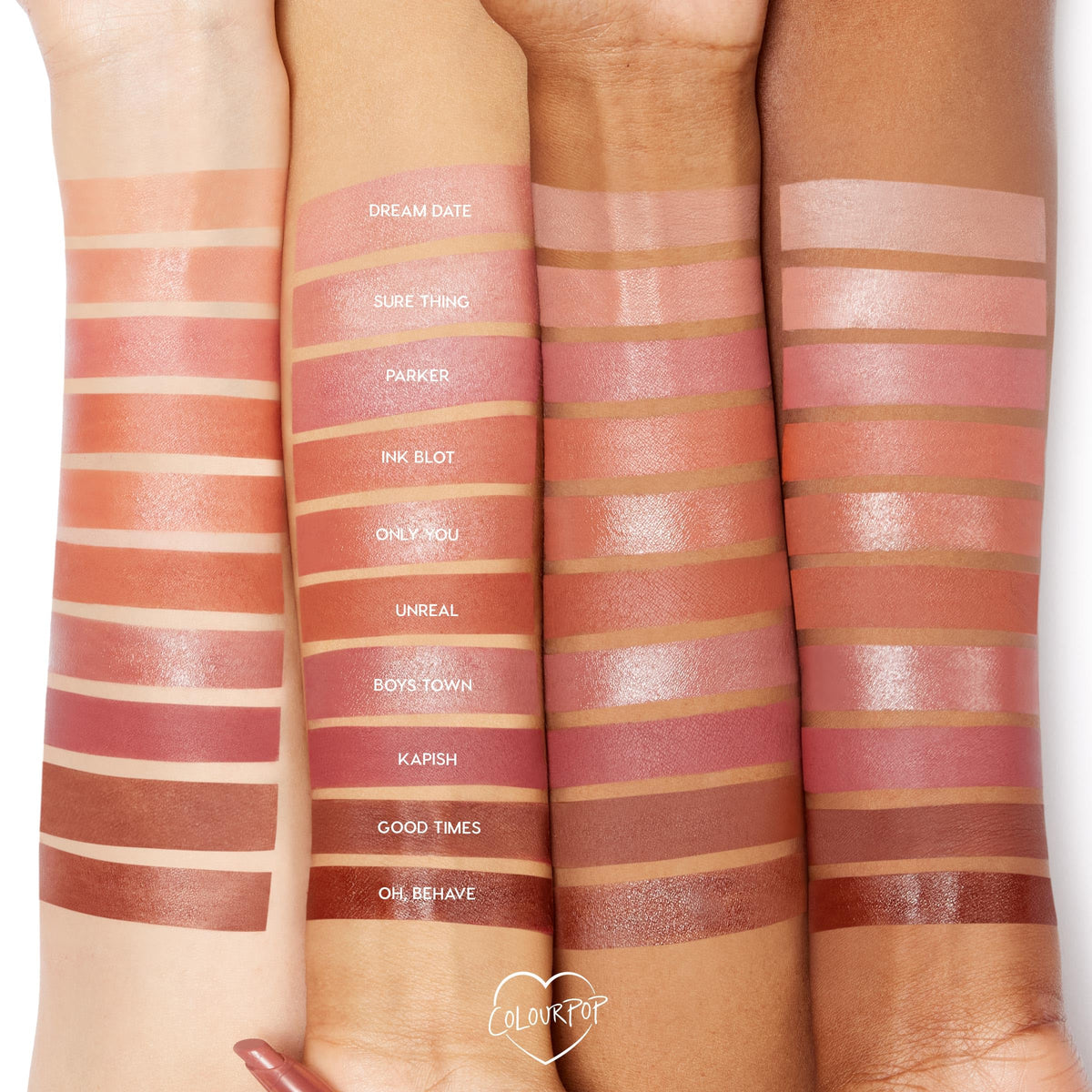 ColourPop vault gift-ready packaging detail highlighting presentation and ideal gifting benefit