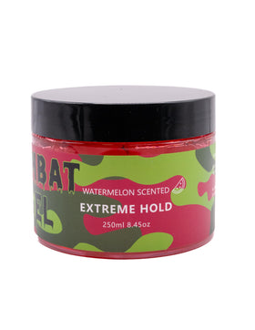 Combat Gel being applied to styled edges demonstrating precise control benefit