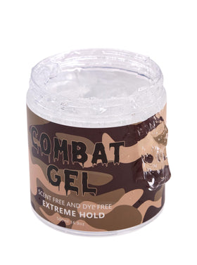 Combat Gel front packaging 500ml showing label and pump for easy dispensing