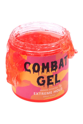 Combat Gel front packaging 500ml showing product label and papaya scent benefit