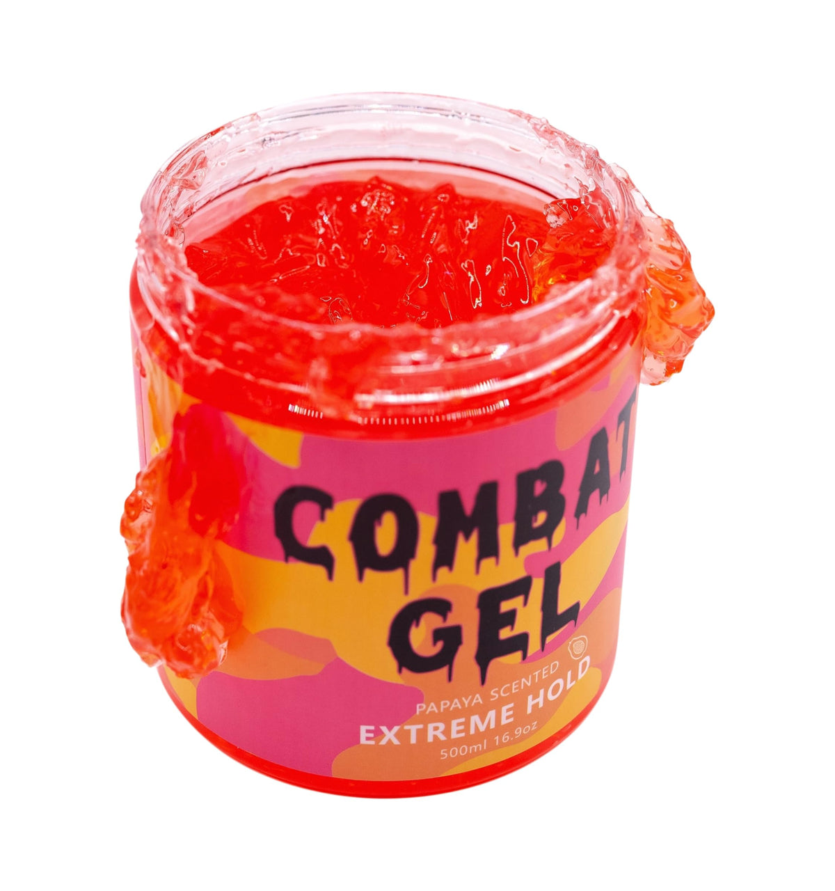 Combat Gel held in hand to show 500ml scale and value for frequent users