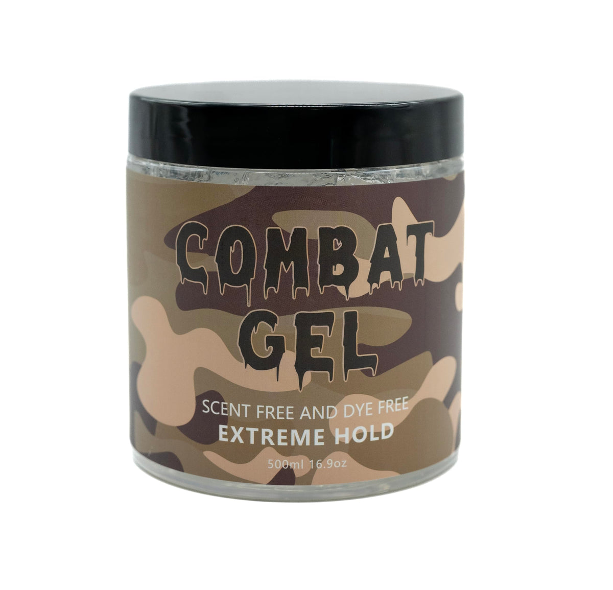 Combat Gel close-up texture of clear gel showing smooth consistency and control