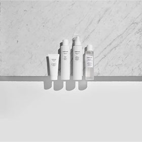 Comfort Zone toner on bathroom shelf in lifestyle scene, suggests daily use ritual