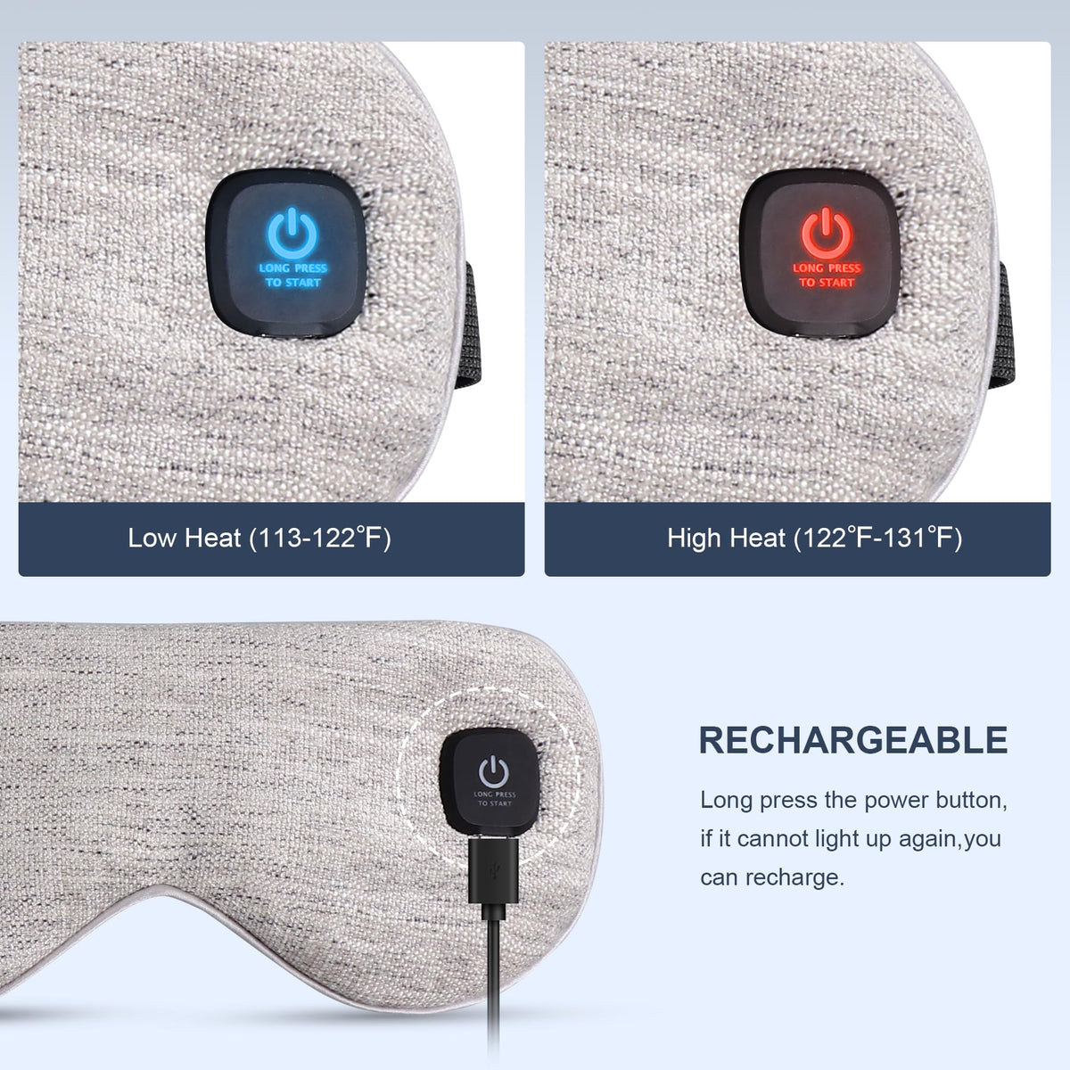 COMFYTHERA inner heating module detail showing secure removable design
