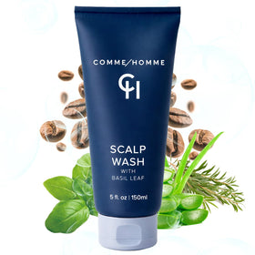 Comme Homme front packaging showing bottle and label, clear product identification and benefit