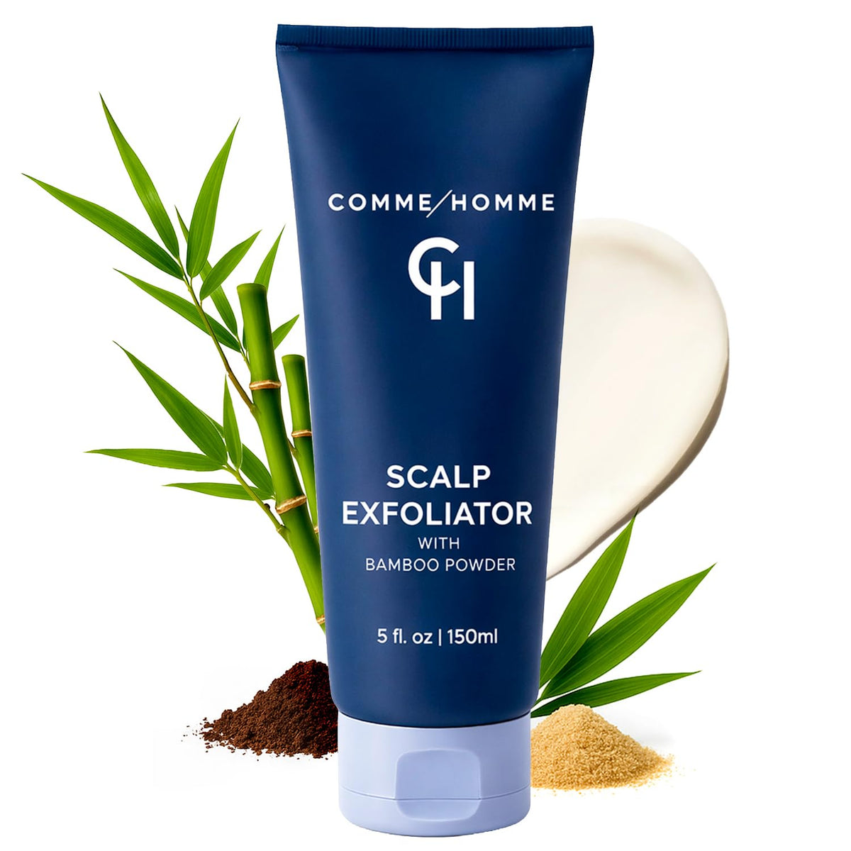Comme Homme front packaging showing bottle and branding for confident grooming
