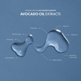 Common Ground rich foam texture demonstrating gentle cleansing and volume