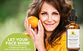 Complete Skin Solutions label ingredient list highlighting antioxidant blend