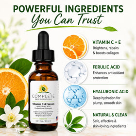Complete Skin Solutions being applied in a morning routine showing layering benefit under sunscreen