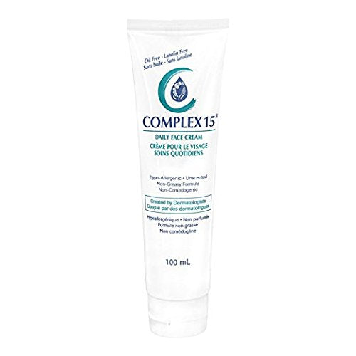 Complex 15 front packaging showing bottle and label for easy storage