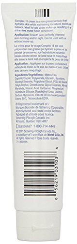 Complex 15 texture closeup showing lightweight cream for quick absorption