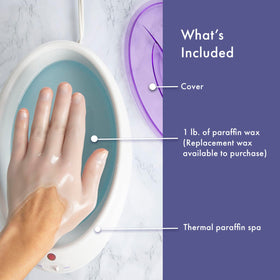Conair True Glow control panel close-up showing simple settings and safe heating