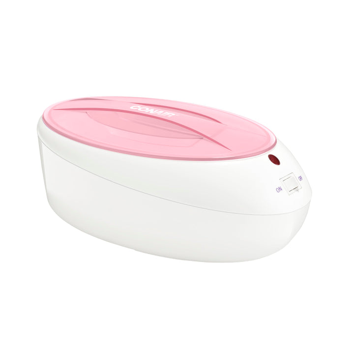 Conair True Glow front view showing compact pink design and neat countertop appeal