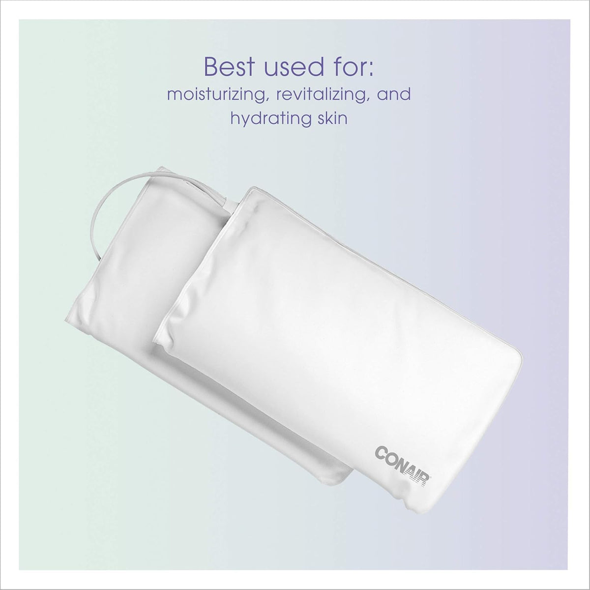 Conair True Glow hands in use showing improved lotion absorption