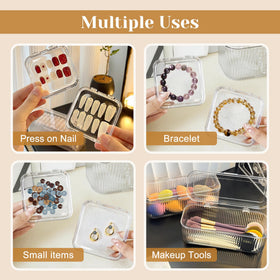 CONBOLA compact organizer inside a handbag showing travel-ready size and convenient portability