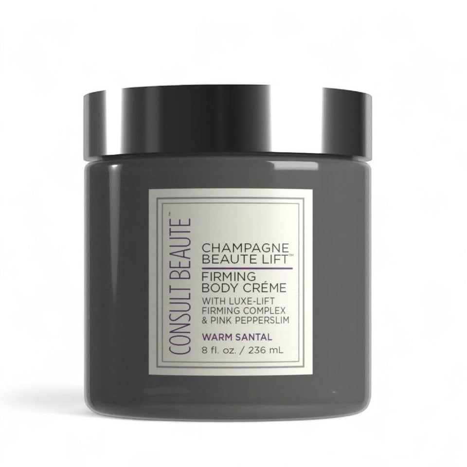 Consult Beaute front jar shot showing product and elegant label for instant recognition
