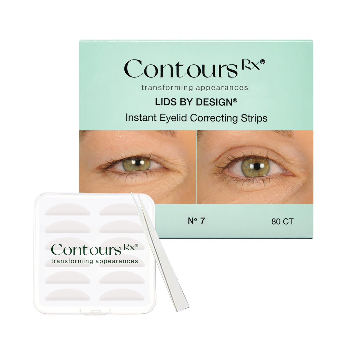 Contours Rx front packaging showing product and benefits