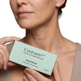 Contours Rx label and instructions emphasizing safe, clear directions
