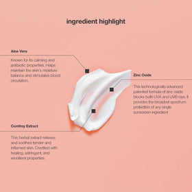 CONTROL CORRECTIVE applying sunscreen to face demonstrating smooth finish