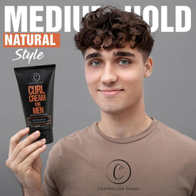 Controlled Chaos cream texture close-up highlighting smooth formula and quick absorption
