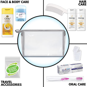 Convenience Kits International Pantene shampoo close-up showing brand hair care convenience
