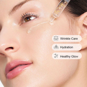 Conversionh close-up serum droplet highlighting lightweight texture for fast absorption benefit