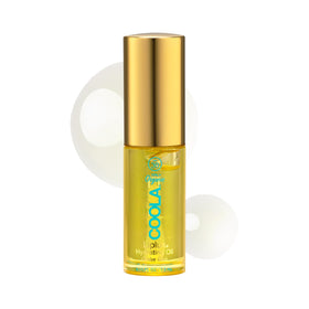 COOLA Liplux front tube showing SPF 30 and glossy finish benefit