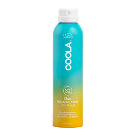 COOLA front packaging showing SPF 30 and piña colada scent benefit