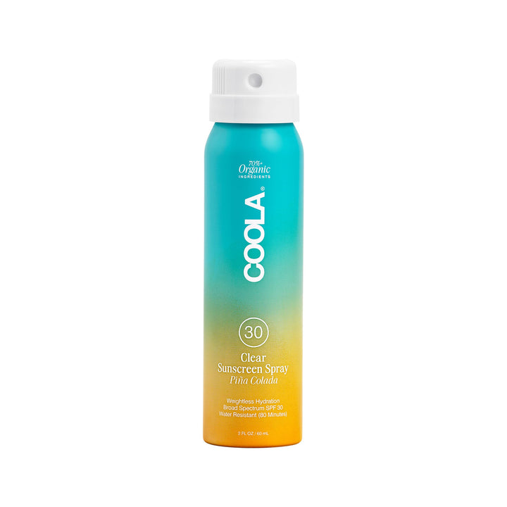 COOLA front packaging showing SPF 30 and travel size benefit