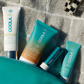 COOLA Radical Recovery after-sun bottle showing post-sun hydration benefit