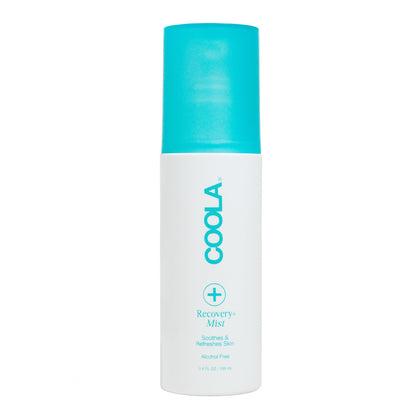COOLA front packaging showing 3.4 oz bottle and branding, travel-friendly relief