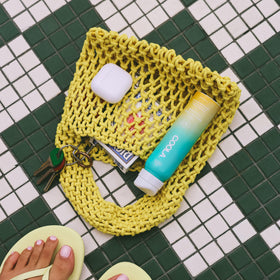 COOLA sheer mist texture detail demonstrating non-greasy finish benefit