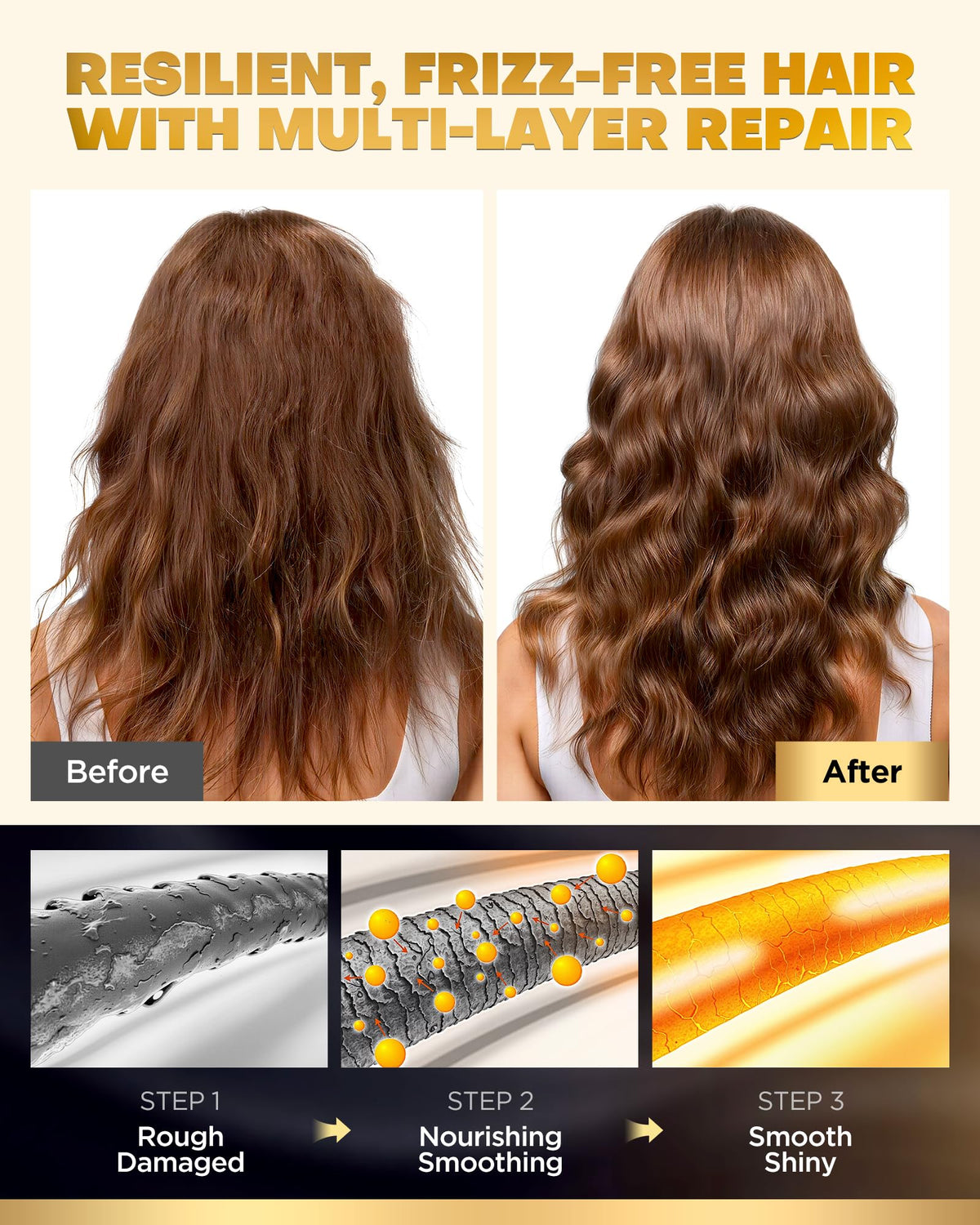 COOLKESI in-use shot of product being applied in shower for scalp refresh