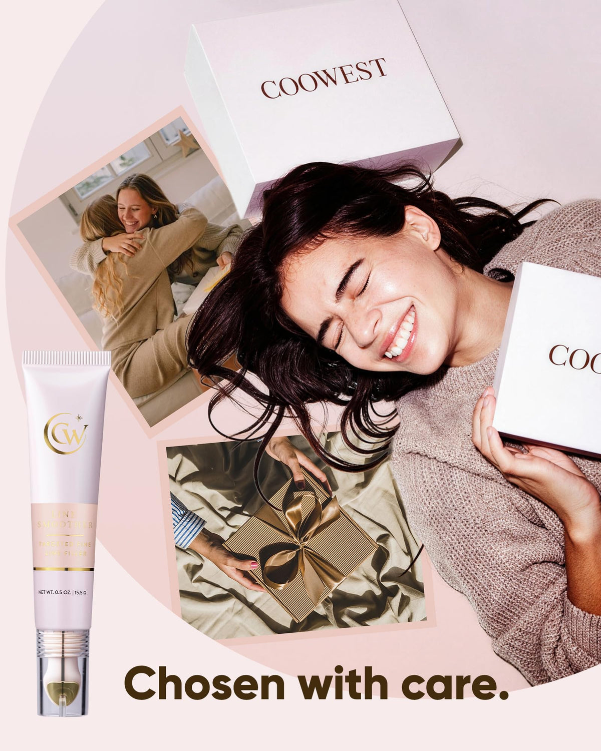 Coowest primer on vanity in lifestyle setting indicating everyday use and makeup longevity benefits