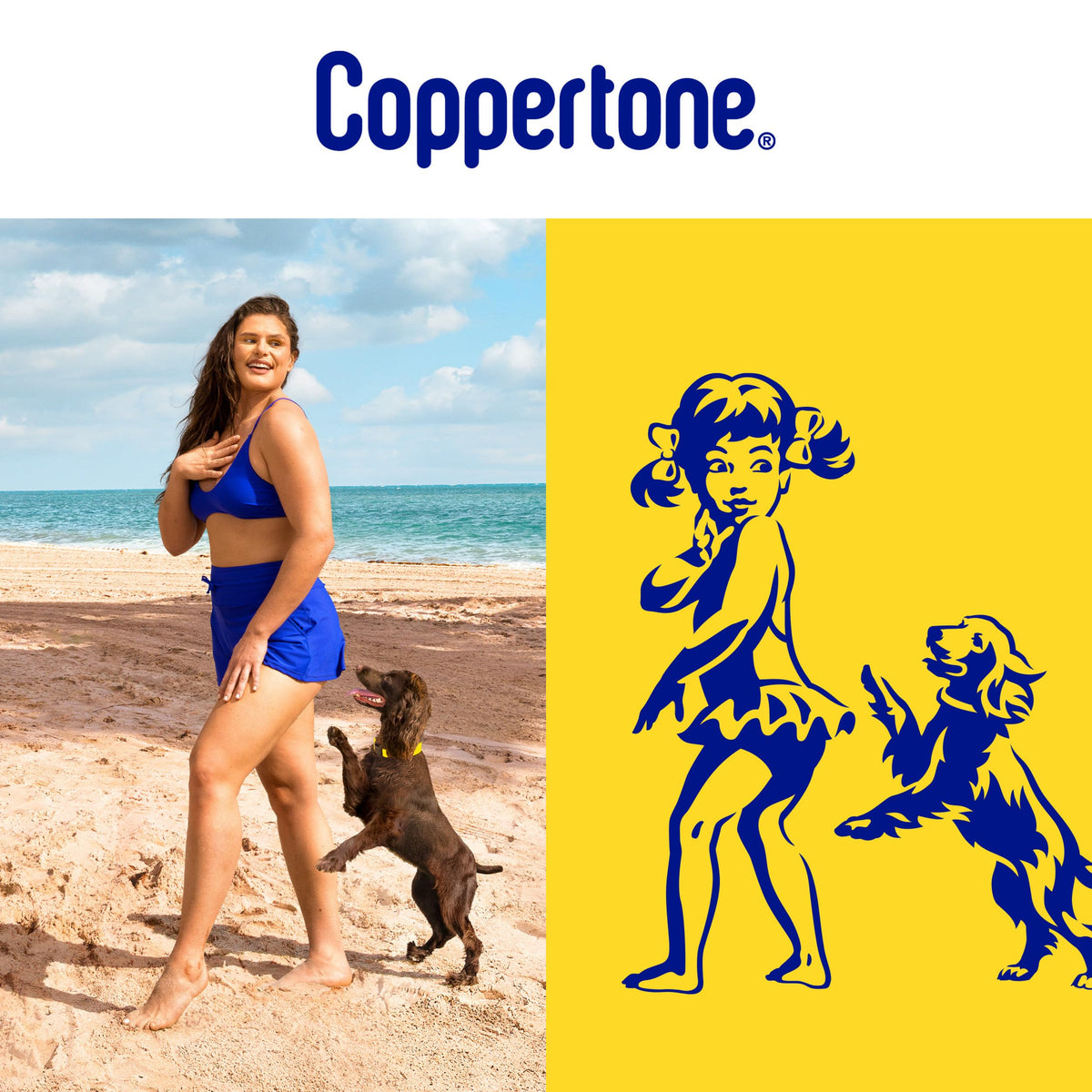 Outdoor gear scene with Coppertone SPORT for active lifestyle use