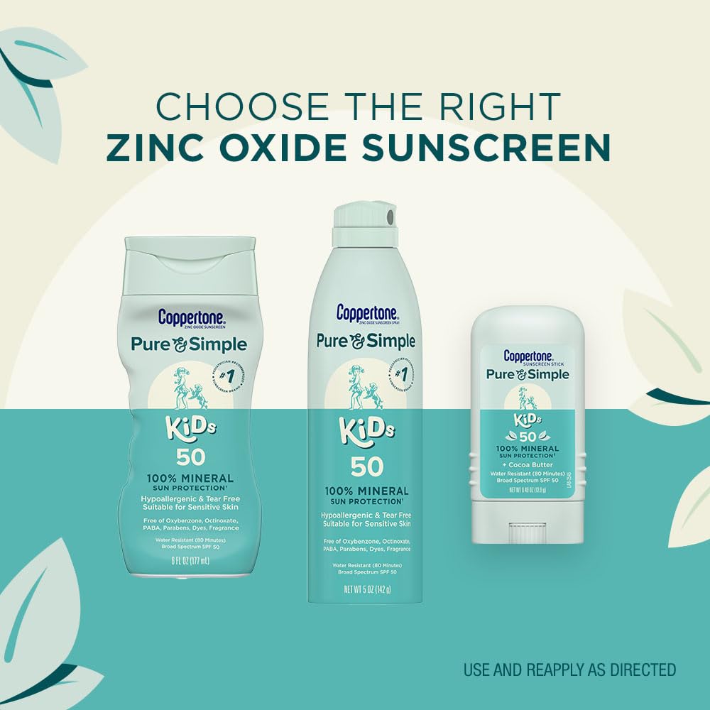 Coppertone being used at poolside illustrating 80-minute water resistance