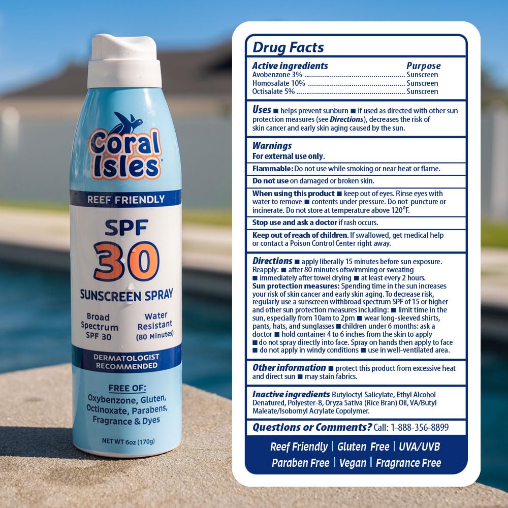 Coral Isles family applying sunscreen outdoors for convenient coverage