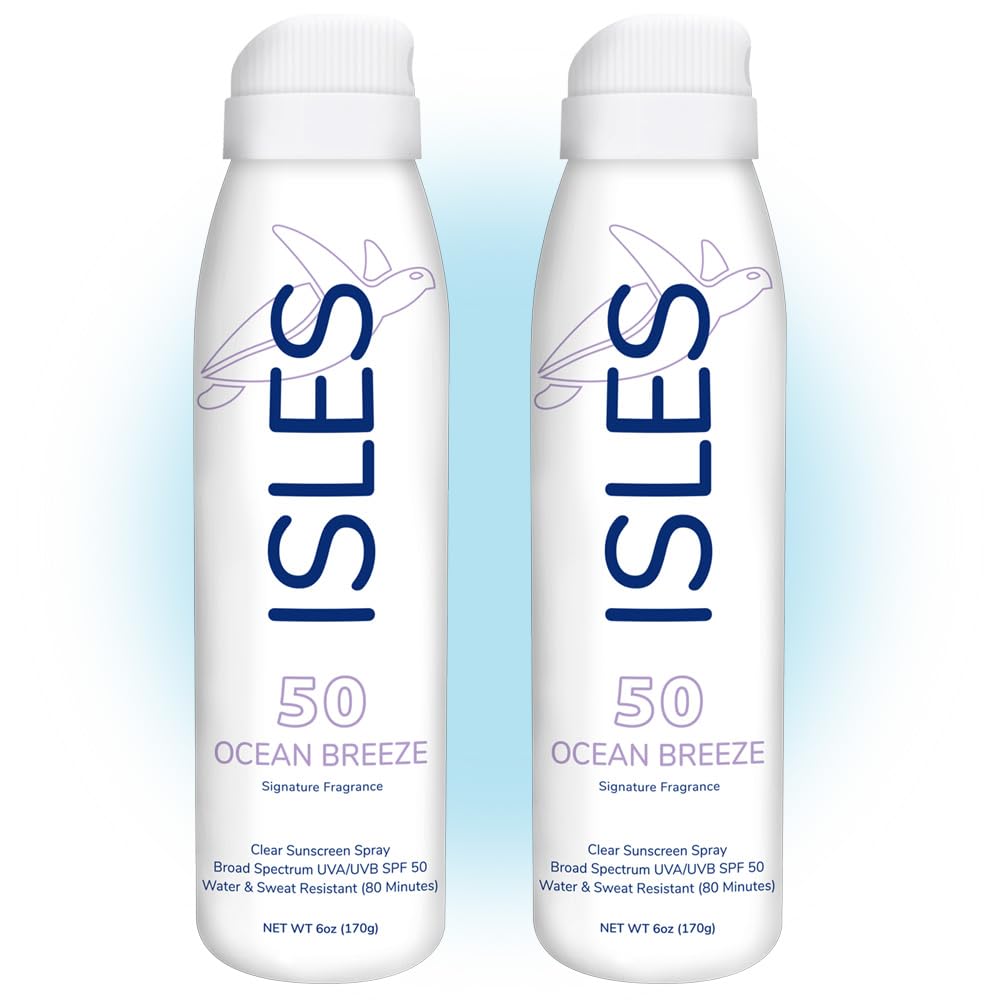 Coral Isles front packaging showing SPF 50 and reef-safe label for confident protection