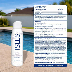 Coral Isles sunscreen used at beach illustrating reef-safe choice and active protection