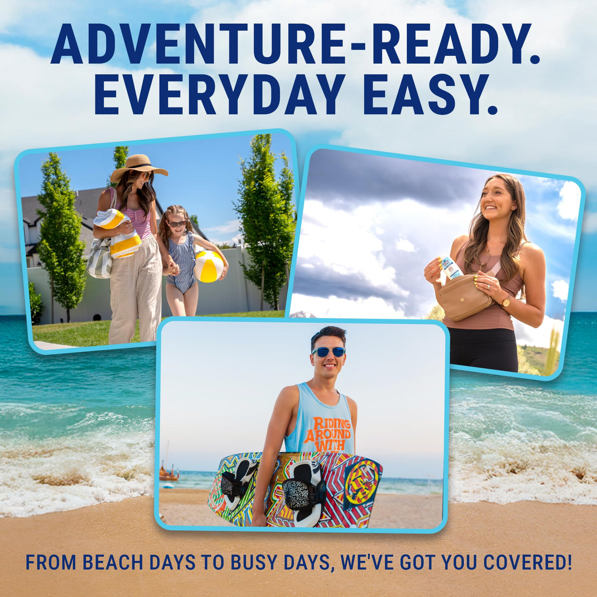 Coral Isles size comparison lineup highlighting travel‑friendly 6 fl oz