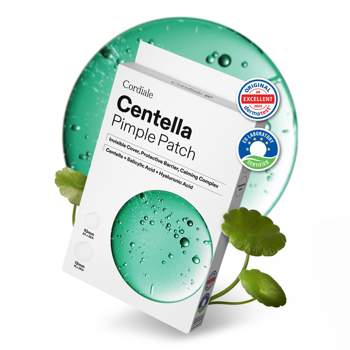 Cordiale front packaging showing product quantity and benefits