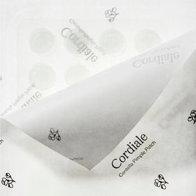 Cordiale patch blended under makeup for discreet all-day wear