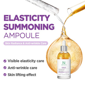 CORÉANA AMPLE:N pump dispensing ampoule showcasing precise application benefit