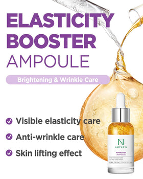 CORÉANA droplet falling to show light serum texture and fast absorption